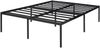 Metallbett Vårdö 140x200 cm Schwarz [en. casa] Bild 2