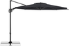 Doppler Sonnenschirm / Ampelschirm "LIFE 310 Side", anthrazit, Ø 310 cm Bild 1
