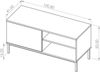 AX LIVING Lowboard TV Queba QT04 – 100cm Breite Modernes Design Weiß Bild 4