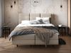 Boxspringbett Symphony, Braun, 180x200 cm Bild 3