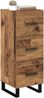 vidaXL Sideboard Altholz 34,5 x 34 x 90 cm Holzwerkstoff 881585 Bild 3