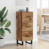 vidaXL Sideboard Altholz 34,5 x 34 x 90 cm Holzwerkstoff 881585 Bild 4