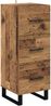 vidaXL Sideboard Altholz 34,5 x 34 x 90 cm Holzwerkstoff 881585 Bild 2