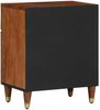 vidaXL Nachttisch mit Tür Honigbraun 50 x 33 x 60 cm Massivholz Mango 4018744 Bild 5