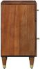 vidaXL Nachttisch mit Tür Honigbraun 50 x 33 x 60 cm Massivholz Mango 4018744 Bild 4