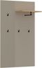 Home affaire Garderobenpaneel Luminara (1 St), Wandgarderobe breit mit eleganter Rillenoptik - (B/T/H) 85/26/133 cm Bild 4