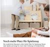 Ehrenkind Bücherregal mit Stauraum, aus massivem Kiefernholz, frontale Buchablage auf Kinderhöhe, Montessori-inspiriert Bild 4