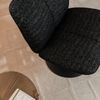 Bronx71 Sessel Moira drehbar melierter Stoff schwarz Bild 4