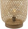 LED Stehleuchte, Bambus-Geflecht, natur, H 55 cm Bild 5