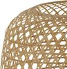 LED Stehleuchte, Bambus-Geflecht, natur, H 55 cm Bild 4