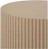 Beistelltisch >Farense< in Beige / Grau, MDF - 50x30cm (HxD) Bild 3