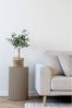Beistelltisch >Farense< in Beige / Grau, MDF - 50x30cm (HxD) Bild 4