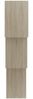 vidaXL Cube Wandregale Sonoma-Eiche 68x15x68 cm Holzwerkstoff 800273 Bild 5