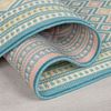 Kadima Design Outdoor-Teppich in Pastell, Geometrisch, pflegeleichter & rutschfester – "Ravenglass". 200x290 cm Bild 4