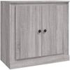 vidaXL Sideboard Grau Sonoma 70x35,5x67,5 cm Holzwerkstoff 816190 Bild 2