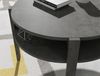 Couchtisch >Topiros< in Betonoptik Dunkelgrau - 74,4x45,5x74,4cm (BxHxT) Bild 4