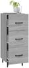 Sideboard, Kommode Grau Sonoma 34,5x34x90 cm Holzwerkstoff Bild 4