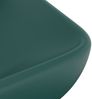 vidaXL Luxus-Waschbecken Rechteckig Matt Dunkelgrün 71x38 cm Keramik 146959 Bild 5