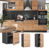 Hängeschrank Fame-Line Goldkraft Eiche 40 cm Vicco Bild 2