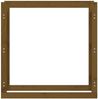 vidaXL Kaminholzregal Honigbraun 100x25x100 cm Massivholz Kiefer 822425 Bild 5
