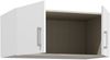 Forte ECONOBOX Schrankaufsatz 90, 2-türiger Drehtürenschrankaufsatz, Holzwerkstoff, Weiß, 88,9 cm breit, 38,1 cm hoch, 54,2 cm tief Bild 5