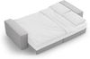 Micadoni Schlafsofa Jodie 3-Sitzer Boucle Hellgrau Bild 5