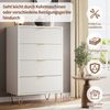 Furnishings Home Stauraumschrank sideboard wohnzimmer Standvitrine 4 Facher Set Bild 3