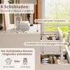 Furnishings Home Stauraumschrank sideboard wohnzimmer Standvitrine 4 Facher Set Bild 2