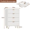 Furnishings Home Stauraumschrank sideboard wohnzimmer Standvitrine 4 Facher Set Bild 4
