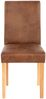 4er-Set Esszimmerstuhl Stuhl Küchenstuhl Littau ~ Textil, Wildlederimitat, helle Beine Bild 3