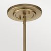Elstead Fusion 3 Light Pendelleuchte 3-flammig messing natur lackiert E27 Bild 2