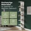 Bellamio 'Ems' Wandregal, weiß, Regal mit 7 Ablagen, vertikal oder horizontal montierbar, 2er-Set Bild 5