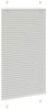 vidaXL Plissee Hellgrau 70x100 cm Stoffbreite 69,4 cm Polyester 4015324 Bild 3