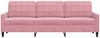 vidaXL 3-Sitzer-Sofa Rosa 210 cm Samt 4007647 Bild 4