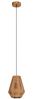 Eglo 43226 Pendelleuchte CHIAVICA 1 messing E27 1X28W Ø20,5cm H:110cm dimmbar Bild 1