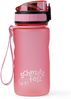 Klarstein Trinkflasche 0,5L, Sport Trinkflasche zum Wandern, Schule & Fitnessstudio, Geschmacksneutrale Wasserflasche Auslaufsicher, Trinkflasche mit Fruchteinsatz, Trinkflasche BPA-Frei, Orange Bild 3