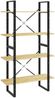vidaXL Bücherregal 4 Fächer 80x30x140 cm Massivholz Kiefer 806462 Bild 2