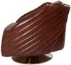 Premium Dreh-Ledersessel VEGAS vintage-cigar Rindsleder Design Bild 3