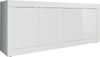 Sideboard 'BASIC', weiß Hochglanz lack, 207 cm Bild 2