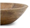 Spetebo Dekoschale aus Mango Holz (Runde Schale, 1 St, massivem Mangoholz, Ø 30 cm), Vielseitig einsetzbar Bild 2