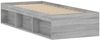 vidaXL Bettgestell Grau Sonoma 75x190 cm 3203850 Bild 2