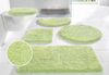 OTTO home Badematte Sanremo, Badvorleger, Badezimmer Teppich, sehr weich, Höhe 30 mm, rutschhemmend beschichtet, schnell trocknend, fußbodenheizungsgeeignet, Polyester, rechteckig, 3-tlg. Stand-WC Set, Badteppich, unifarben, rechteckig, rund & als 3-tl... Bild 2
