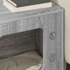 vidaXL Katzenhaus Graues Sonoma 51 x 30 x 52 cm Holzwerkstoff 8000659 Bild 4