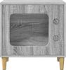 vidaXL Katzenhaus Graues Sonoma 51 x 30 x 52 cm Holzwerkstoff 8000659 Bild 5