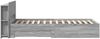 vidaXL Bettgestell mit Stauraum Grau Sonoma 80x200 cm Holzwerkstoff 3433704 Bild 5