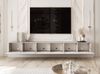 yourhouse24 Lowboard TV ANGEL 300 mit LED-Beleuchtung – Geriffelte Fronten Bild 4
