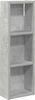 vidaXL Badezimmer-Wandschrank mit Regal Betongrau 20 x 10 x 60,5 cm 889290 Bild 2