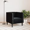 vidaXL Chesterfield-Sessel Schwarz Samt 372678 Bild 3