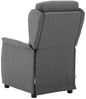 vidaXL Massagesessel mit Kissen Hellgrau 93,5 x 67,5 x 101,5 cm Stoff 348349 Bild 3