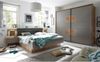 Bett >Constantin< in Wildeiche / Basaltgrau - 305. x 96 x 205 cm (BxHxT) Bild 4